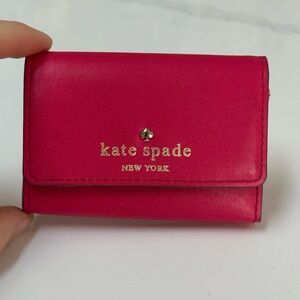 Kate Spade Leather Business Card Holder